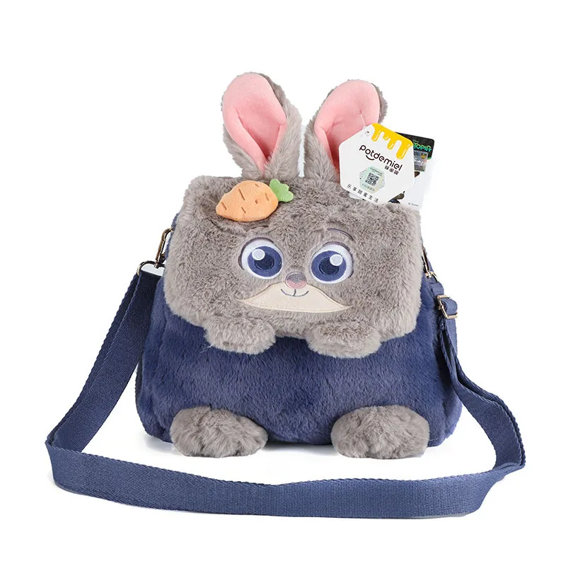 กระเป๋าเป้ดิสนีย์ ซูโทเปีย คาวาอิ ดิสนีย์ จูดี้ ฮอปส์ กระเป๋าเป้พาร์คแดนซ์น่ารัก ความจุขนาดใหญ่ กระเป๋าเป้สะพายหลังสำหรับเดินทาง ลายการ์ตูนอนิเมะ ของขวัญเทศกาล