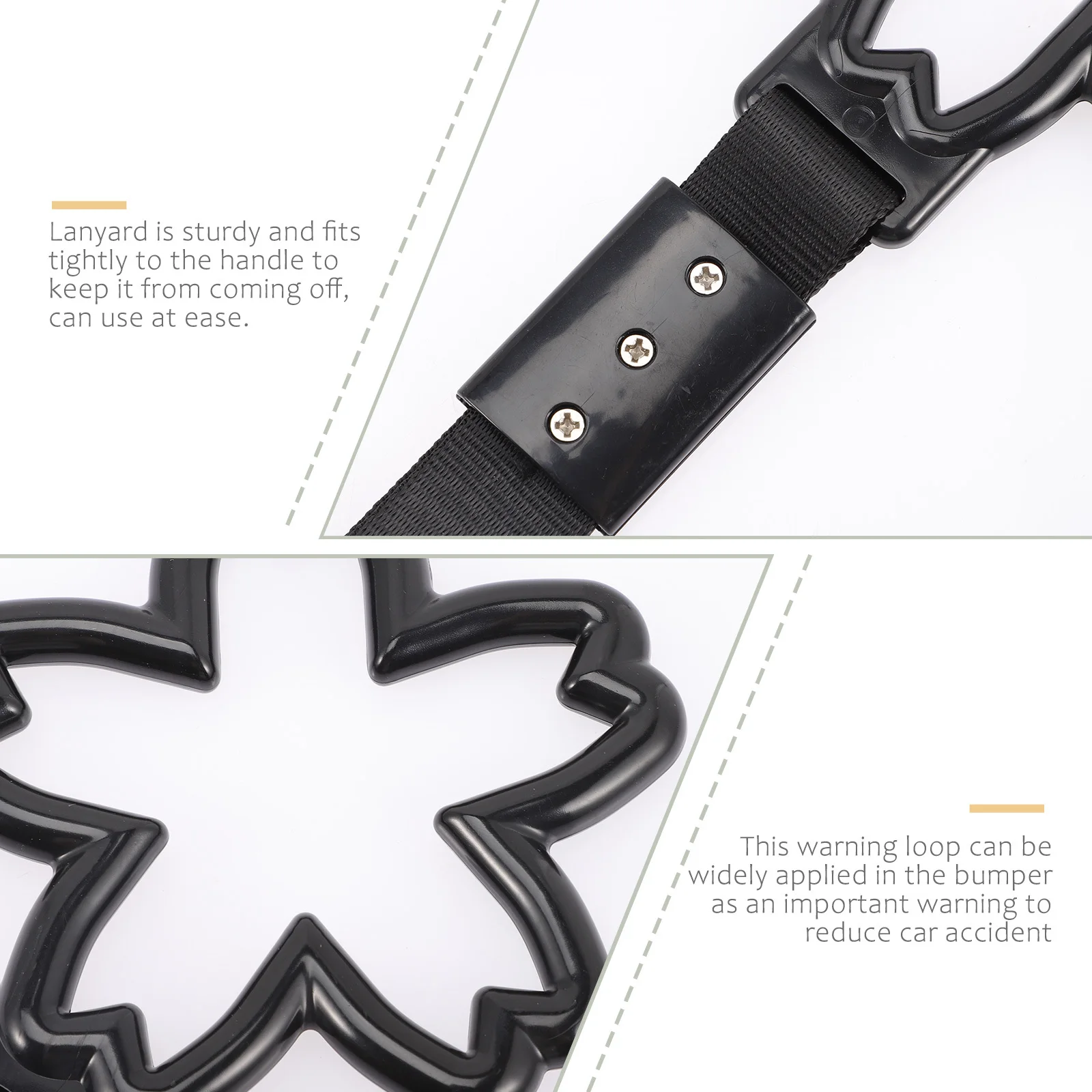 

2Pcs Cherry Blossom Car Hand Straps Aesthetic Interior Accessories Durable Nylon Plastic Vehicle Support Drift Charm