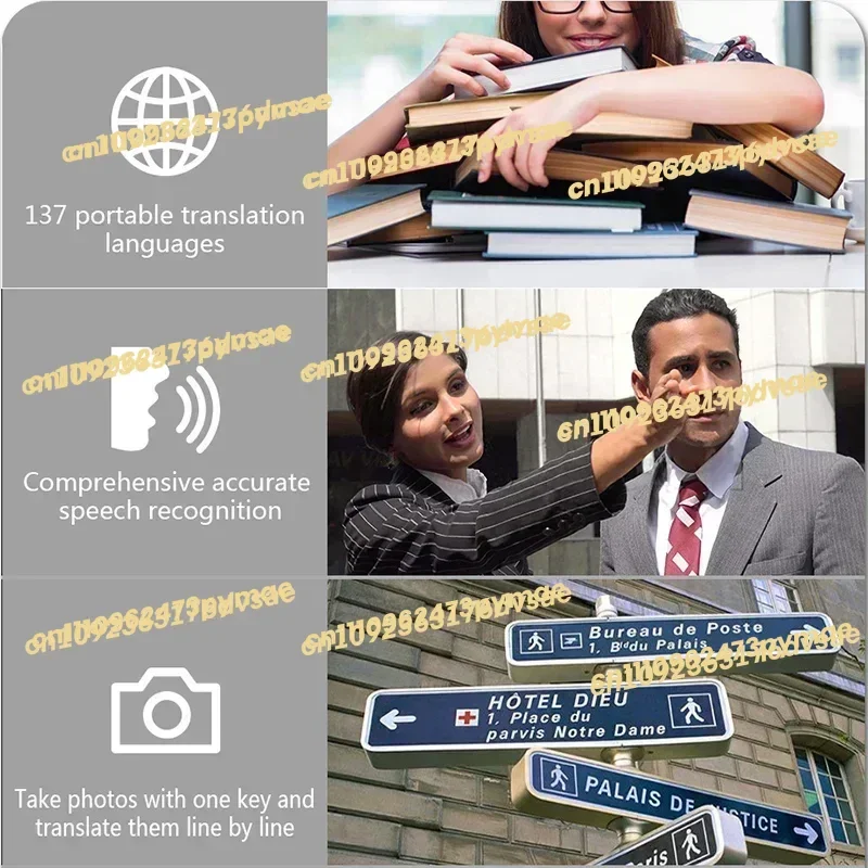 

2025 Best Quality Portable Translation 137 Language Two Way Instant Speech Translator Device Accurate Offline Voice Translator