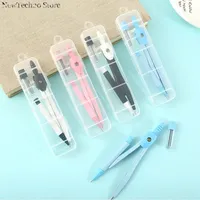 New Pratical Pfofessional Compass Set School Office Drawing Maths Geometry Learning Tools Students Gift Prizes