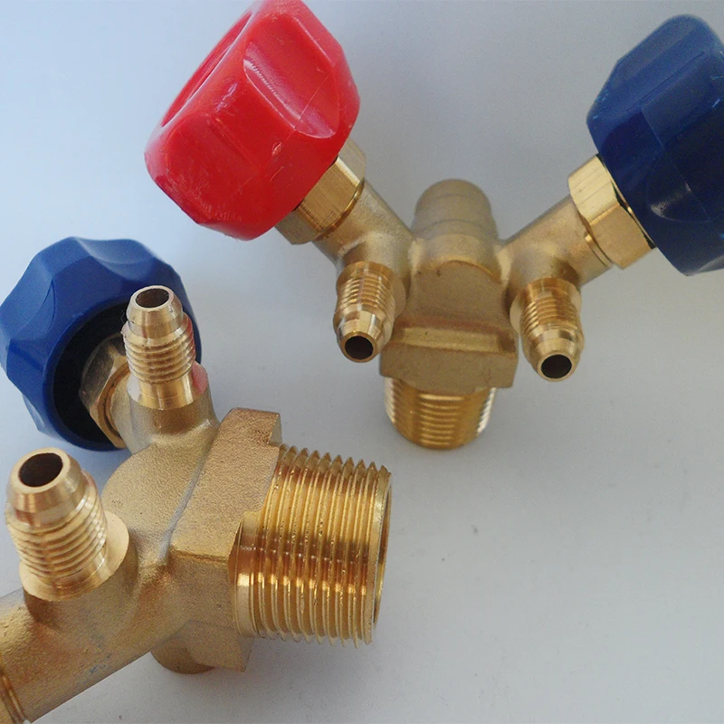 High Low Pressure Claw Valve Explosion Proof Refrigerant Cylinder Valve for Recycling Filling Use
