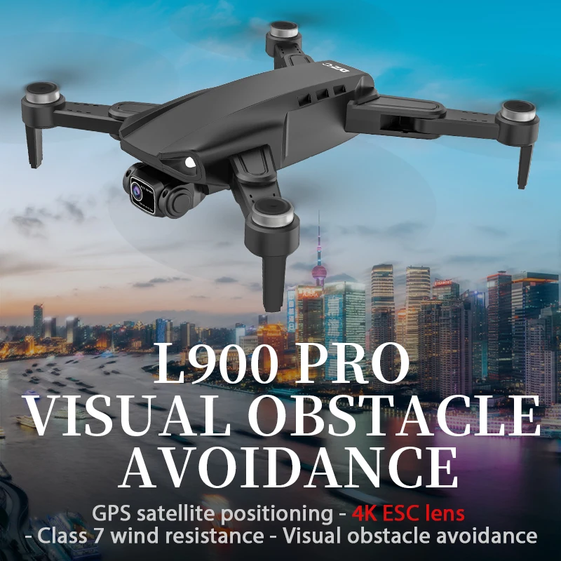 LYZRC L900 PRO SE Drone 4K Profesional 5G WiFi GPS Dual HD Camera Drone With Visual Obstacle Avoidance RC Quadcopter Toys