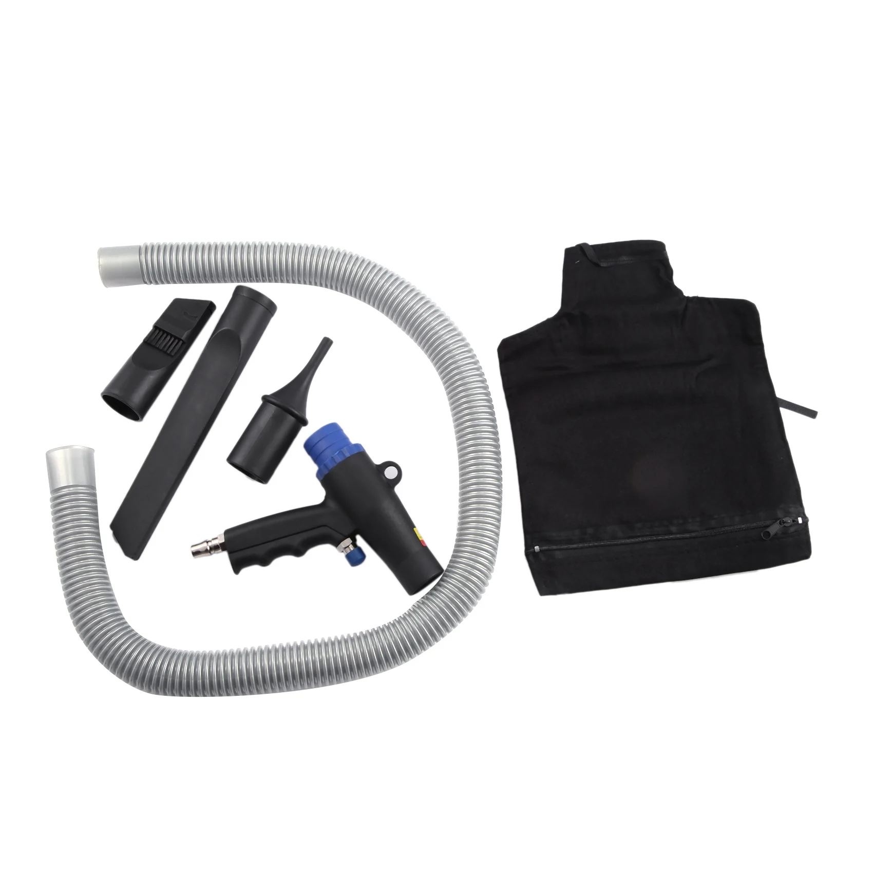 A35T-2 in 1 Air Duster Compressor Kit Multifunction Air Vacuum Blow Pneumatic Vacuum Suction Cleaner Tools