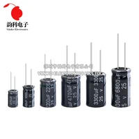 Aluminum Electrolytic Capacitor 10V 16V 25V 35V 50V 400V 450V 470UF 100UF 220UF 330UF 470UF 680UF 1000UF 47UF 10UF 22UF 0.47UF 4