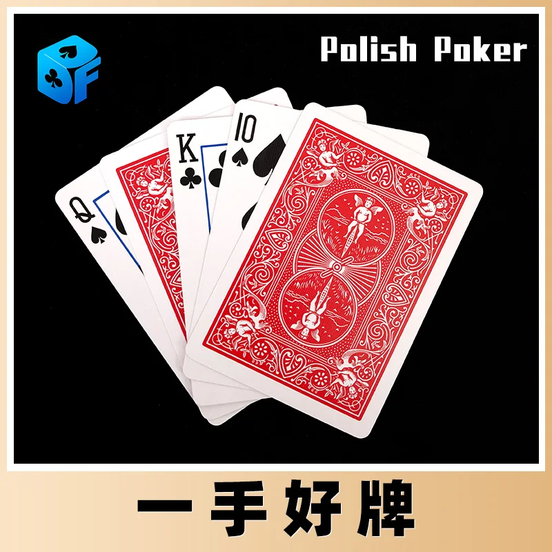 Polish Poker (Gimmicks and Online Instructions) Magic Tricks Comedy Stage Street Magia Mentalism Cimmick Props Accessorie Magica