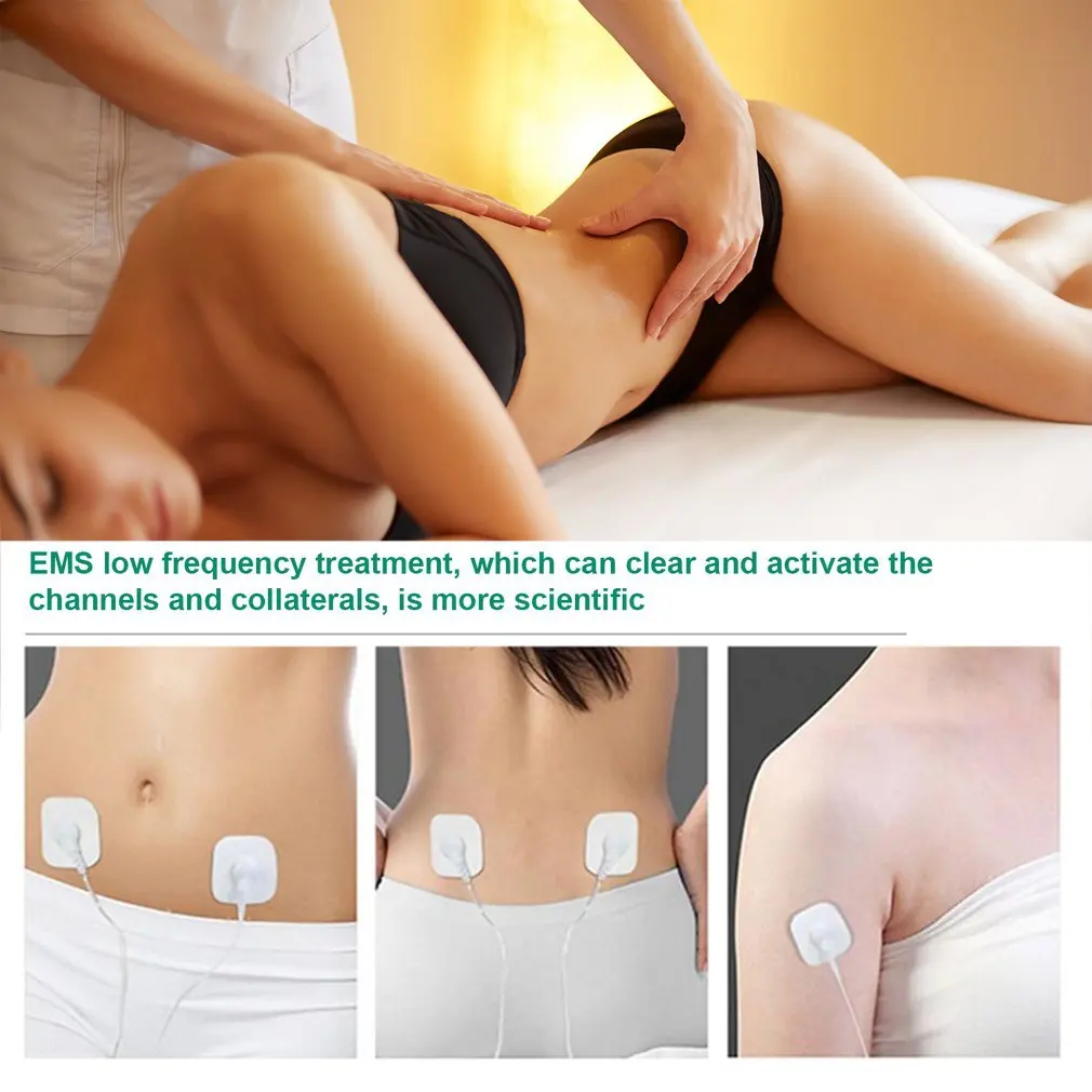 Ultrasound Cavitation EMS Fat Burner Body Slimming Massager Weight Loss Machine with Patch Lipo Anti Cellulite Galvanic Infrared