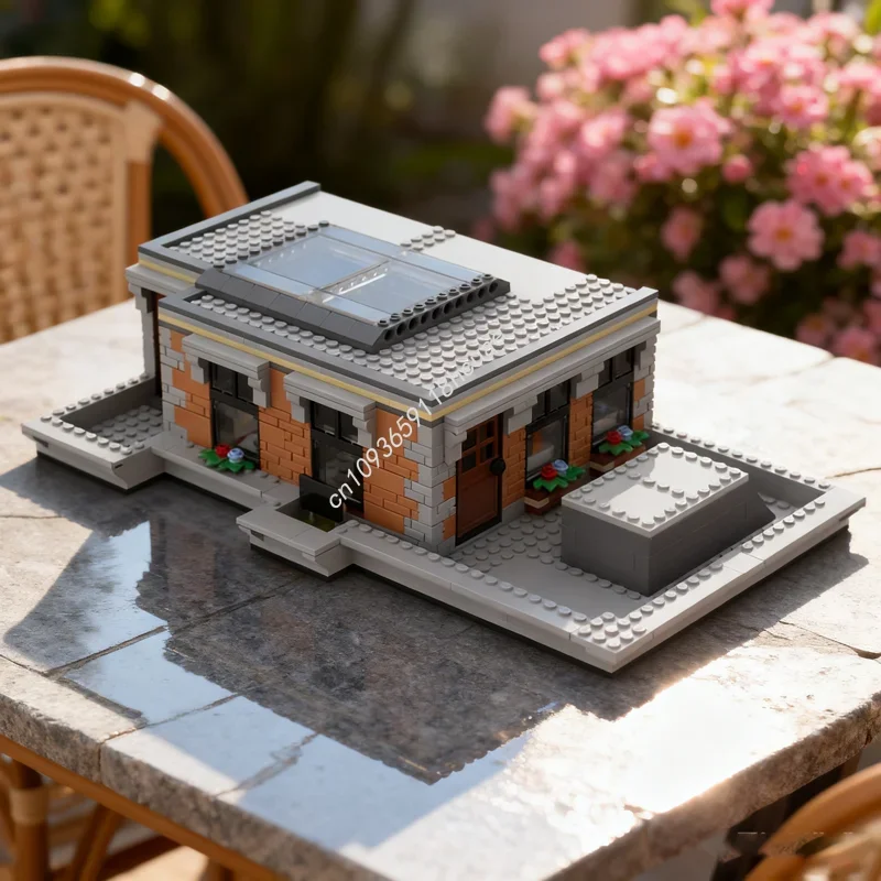 ตัวต่อโมเดล MOC บรอธอร์ เอส เพนท์เฮาส์ 818 ชิ้น ของเล่นตัวต่อสร้างสรรค์ เสริมสร้างความคิดสร้างสรรค์ ของขวัญคริสต์มาสสำหรับเด็ก