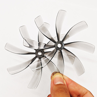 2Pairs Duct-89MMX8 8-blade 3.5inch 89MM Propellers 5mm Shaft for RC 3.5inch Cinewhoop FPV Quadcopter Drones