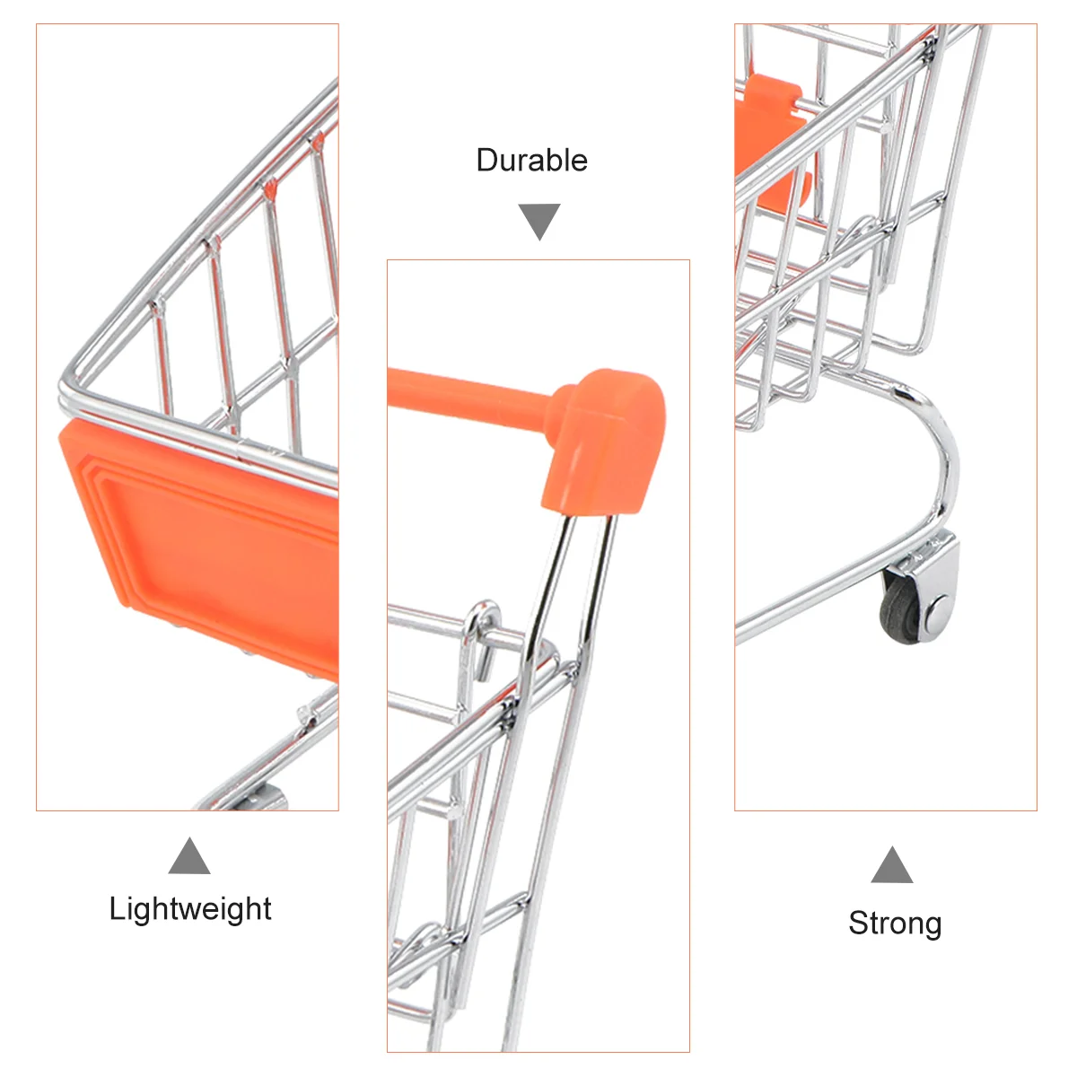 Giocattolo in miniatura Shopping Bambino Giocattoli per bambini Carrello della spesa per bambini Carrello da gioco per bambini