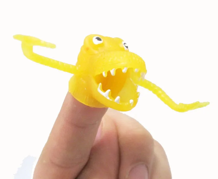 6pcs/set NEW Dinosaur Finger Toys Novely Finger Toys Mini Finger Toys Party Toys Children Small Gifts for Children