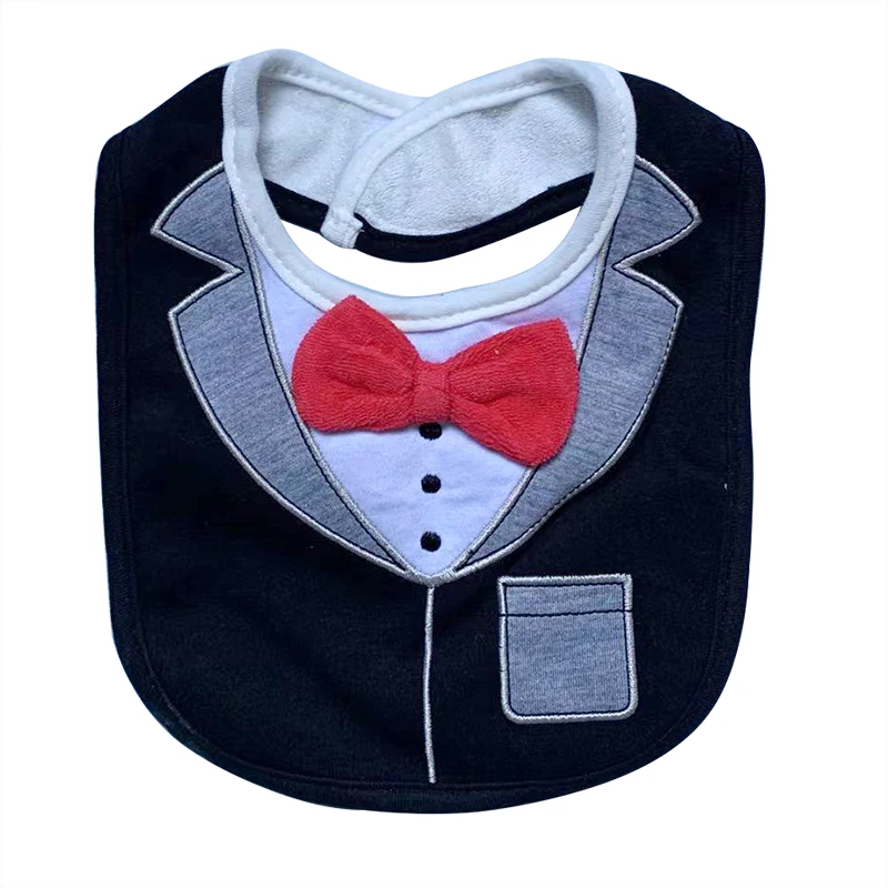 100% القطن الطفل المرايل مقاوم للماء باندانا طفل الفتيات الفتيان المرايل و ملابس التجشؤ ملابس الطفل المنتج منشفة عصابات