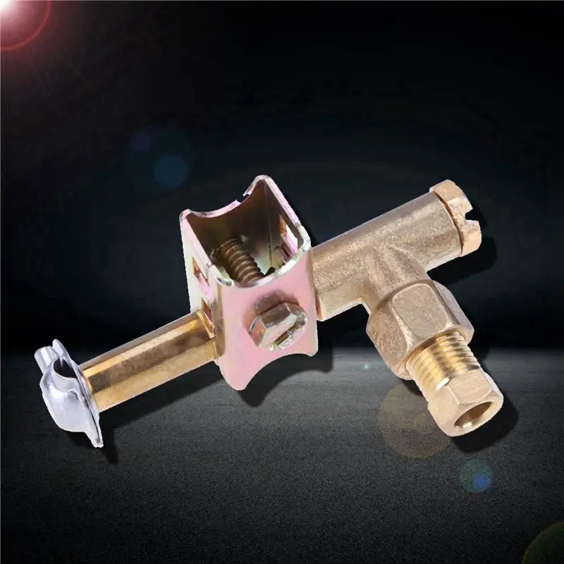 AT05-6X Pilot Burner One Way Flame Bracket Can Have Natural Or LP Gas 3 Hole Propane /Butane Heavy Pilot Assembly