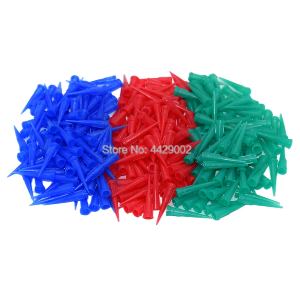 6000 Stück Klebstoff-Dosiernadeln mit konischer Spitze 18G 22G 25G, konische Dosiernadeln, konische stumpfe Spitzen, Werkzeuge für die Dosierung von Lötpasten – Detail 3