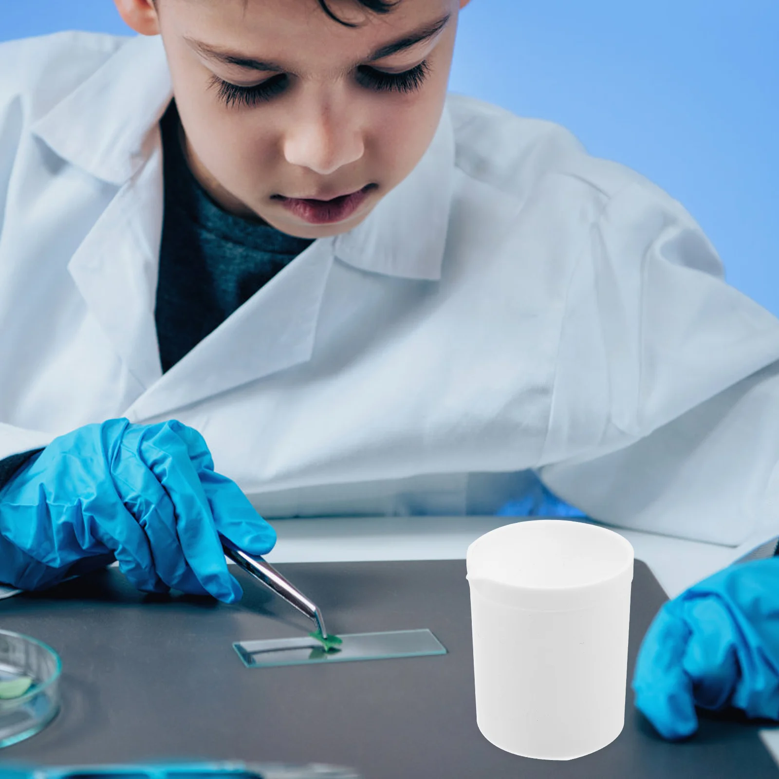 

Laboratory Ptfe Beakers 250ml Stable Base Graduated Measuring Beakers Science Lab Equipment Experiment Mixing Laboratory Beaker