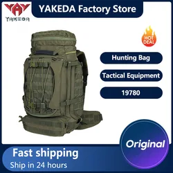 YAKEDA 90L Heavy-duty Large-capacity Mountaineering Bag Waterproof Dustproof Breathable Adventure Outdoor Travel Tactical Bag