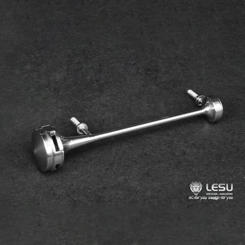 LESU Upgrade Metal Long Whistle A For 1/14 RC Model Trucks Tractors Tamiyay Outdoor Toys TH02242