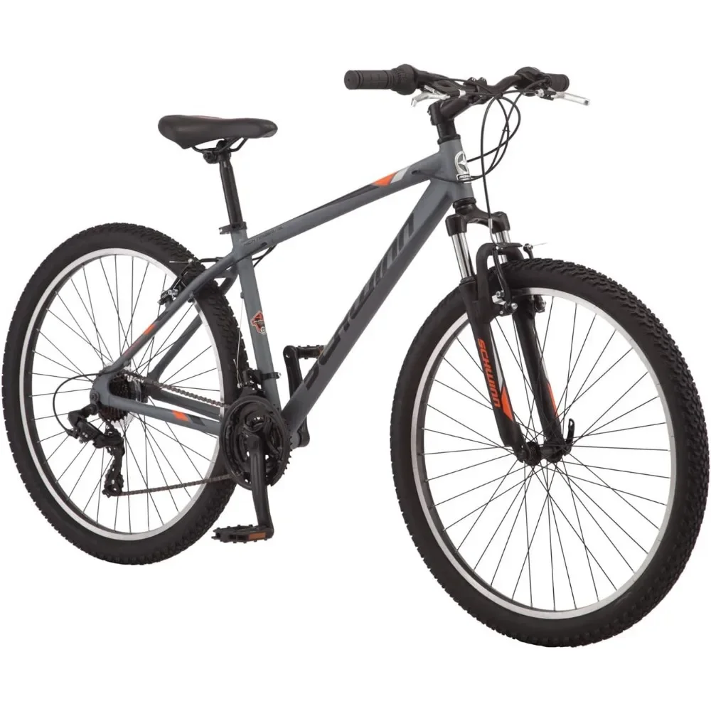 

High Timber Youth/Adult Mountain Bike for Men and Women Aluminum and Steel Frame Options 24-29-Inch Wheels 7-21 Speeds Options