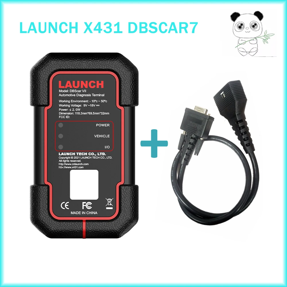 Launch x431 DBSCAR7 Bluetooth Connector Support CANFD DOIP Protocols FOR X-DIAG Auto Car Diagnostic Tool PK Thinkdiag 2 dbscar7