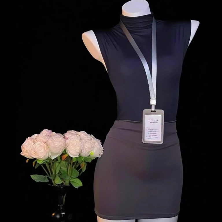 

2025 New Private Secretary Sexy Nightgown Secretary Uniform Underwear Mood Seduction Dress Pure Desire Style