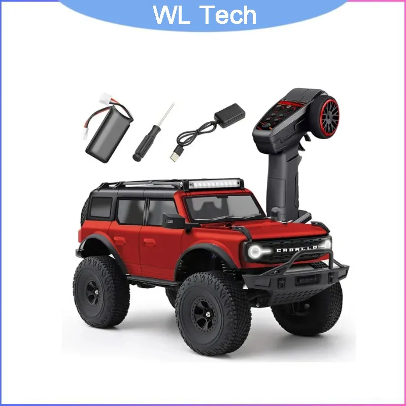 

New 2025 1:18 Scale RC Crawler, WLtoys 184023 Electric 4WD Off-Road Car with Powerful Climbing Ability, Remote Control Toy