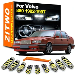 ZITWO 14Pcs LED Bulb Interior Dome Map Reading Door Courtesy Light Kit For Volvo 850 1992 1993 1994 1995 1996 1997 Accessories