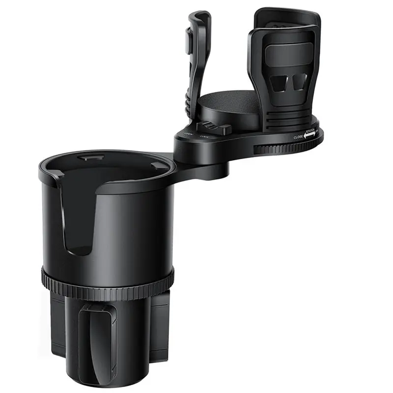 

Многофункциональный вращающийся автомобильный подстаканник для центральной консоли с двойным слоем для хранения