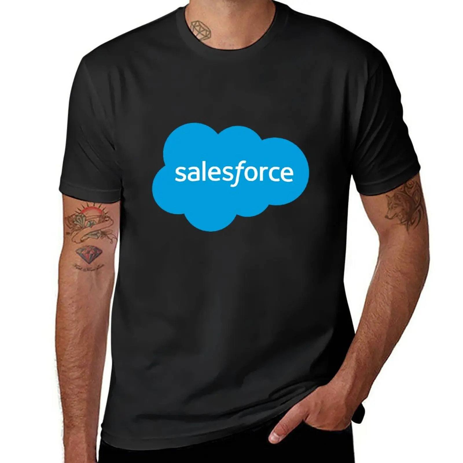 

Новая классическая футболка salesforce-Merch, красивая одежда, футболки для мужчин graphic