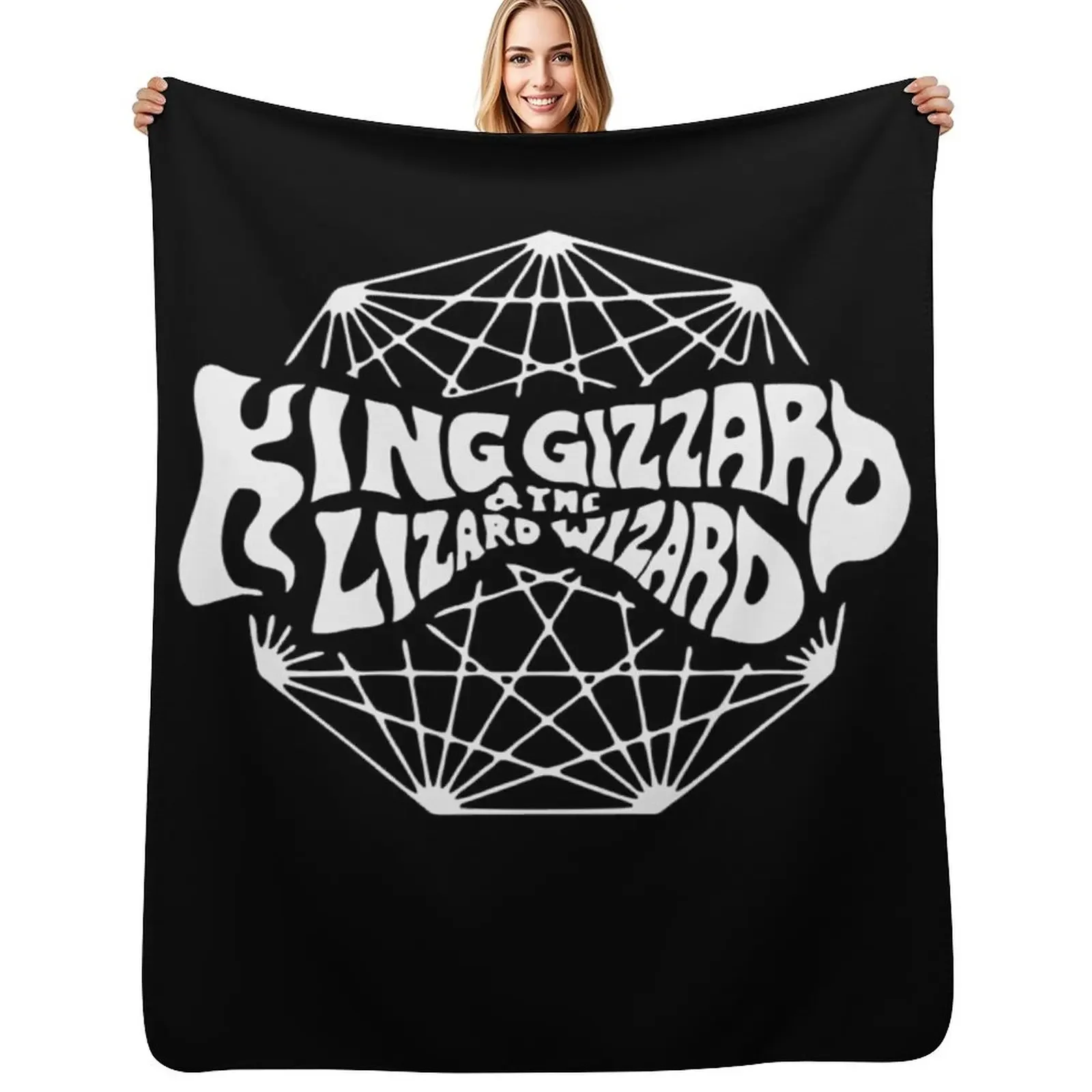 

King Gizzard the Lizard Wizard Throw Blanket Furrys Blankets For Bed For Sofa Thin Blanket