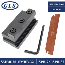 SMBB1626 SMBB2026 SMBB2526 SMBB2032 SMBB2532 Grooving Cut-Off Cutter Holder Suger Cutting Toolholder SPB226 SPB332 SP200 SP300