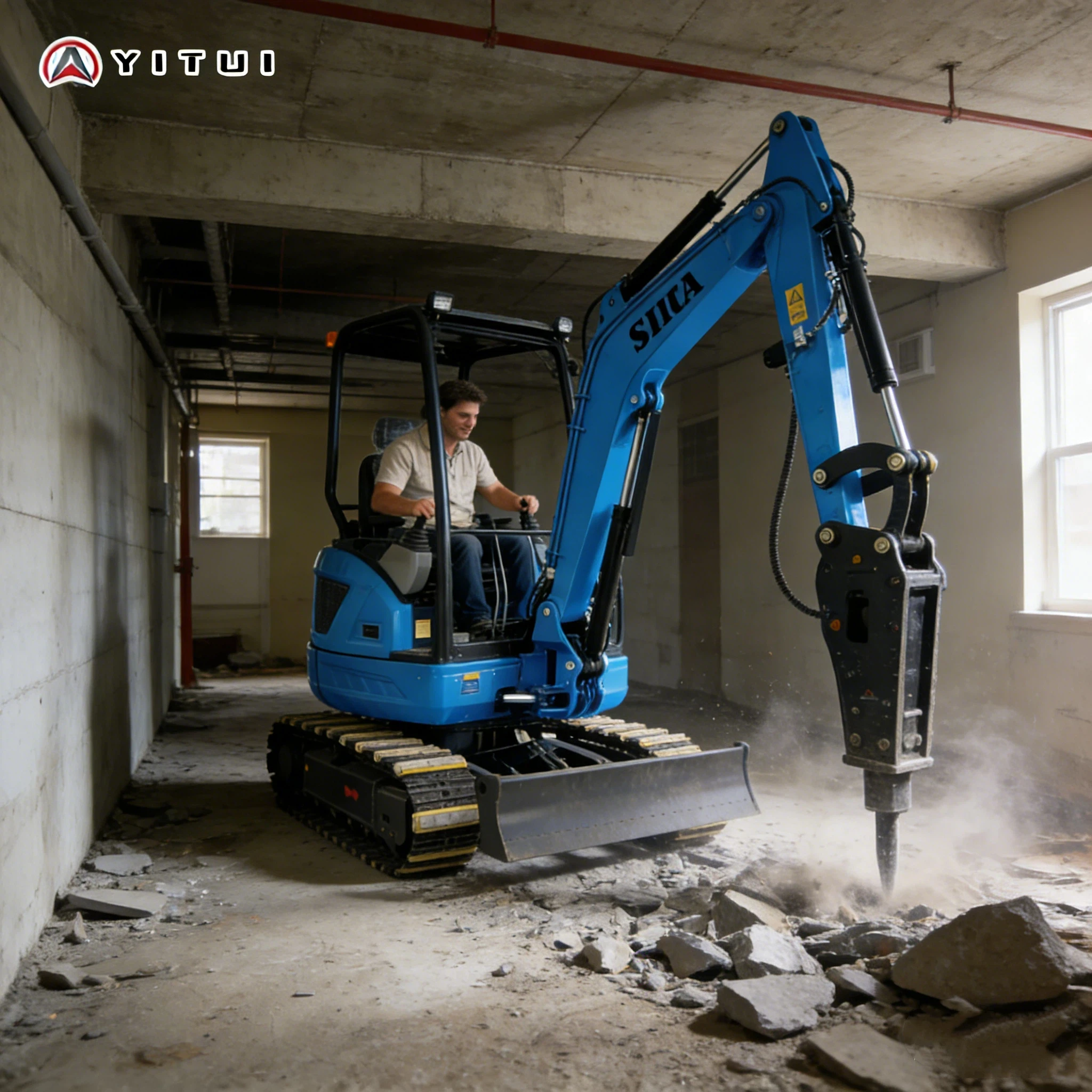 

2026 Customized 6.5 Ton Mini Excavator With Kubota Engine Ce/Epa/Euro 5 Certified For Home & Garden Small Digging