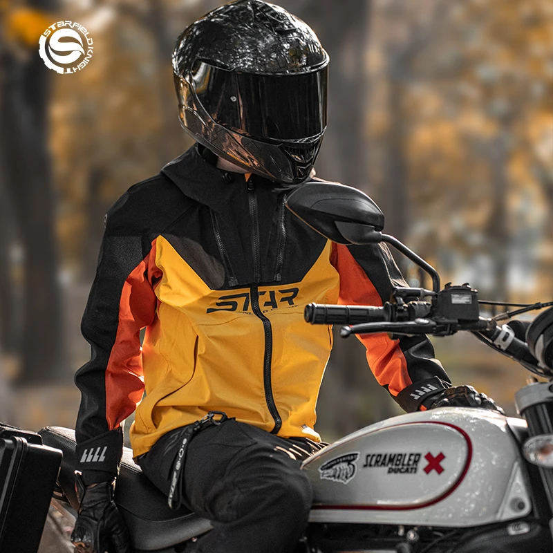 

Men's Motorcycle Jacket Winter Warm Cycling Clothing Women's Motorcross Riding Jacket With CE Certified Protective Gears