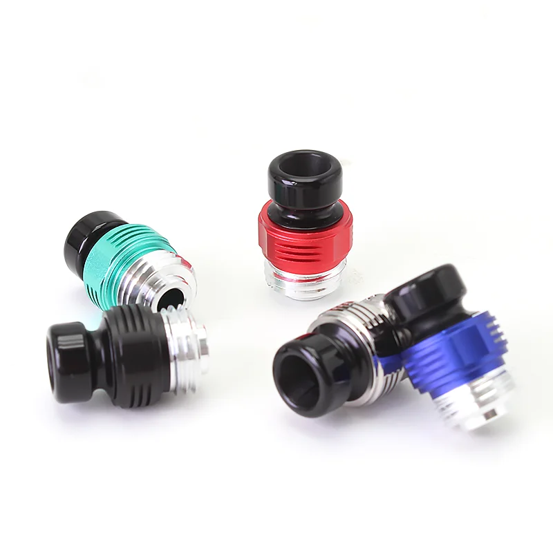 Boquilla de goteo ETU para cigarrillo electrónico, boquilla de rosca Mtl Pom con 316ss/aleación de aluminio para SXK BB/Billet Box/dotaio Vape Box, 510