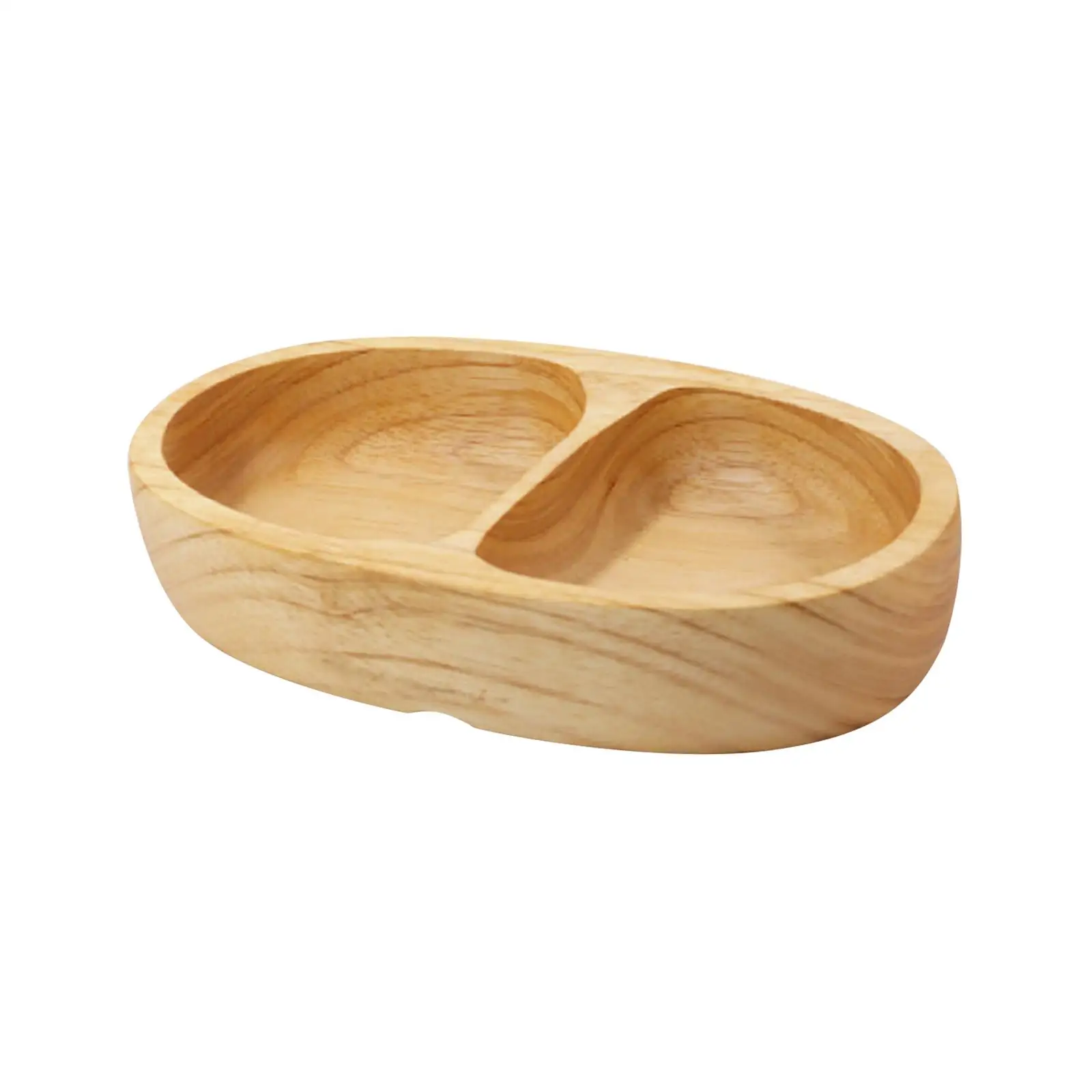 Wood Serving Tray Multipurpose Salad Food Tray Snack Tray for Thanksgiving