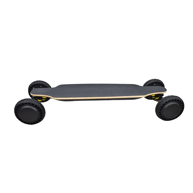 Hoge Kwaliteit 1650*2W Dual Hub Motor Elektrische Skateboard Snelweg 35 Km/h Snelheid Snel Opladen Elektrisch Longboard