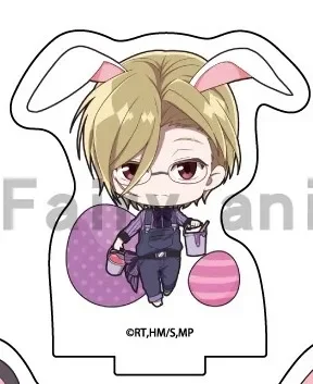 Anime Sebastian Yuukoku no Albert James Mini figura de acción muñeca William soporte acrílico modelo placa Cosplay juguete para regalo