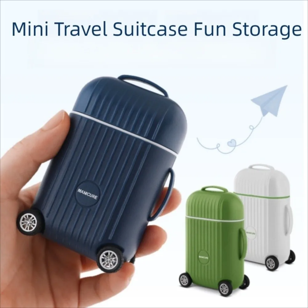 

Портативный набор инструментов для маникюра и педикюра, 8 шт., мини-дорожный набор кусачек для ногтей из нержавеющей стали, пилочки для ногтей, ушные палочки