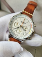 BULRITI 2025 New Hot Selling Fashion Business Men Quartz Watch Time Code Watch Japanese VK63 Movement 42mmRelogio Masculino