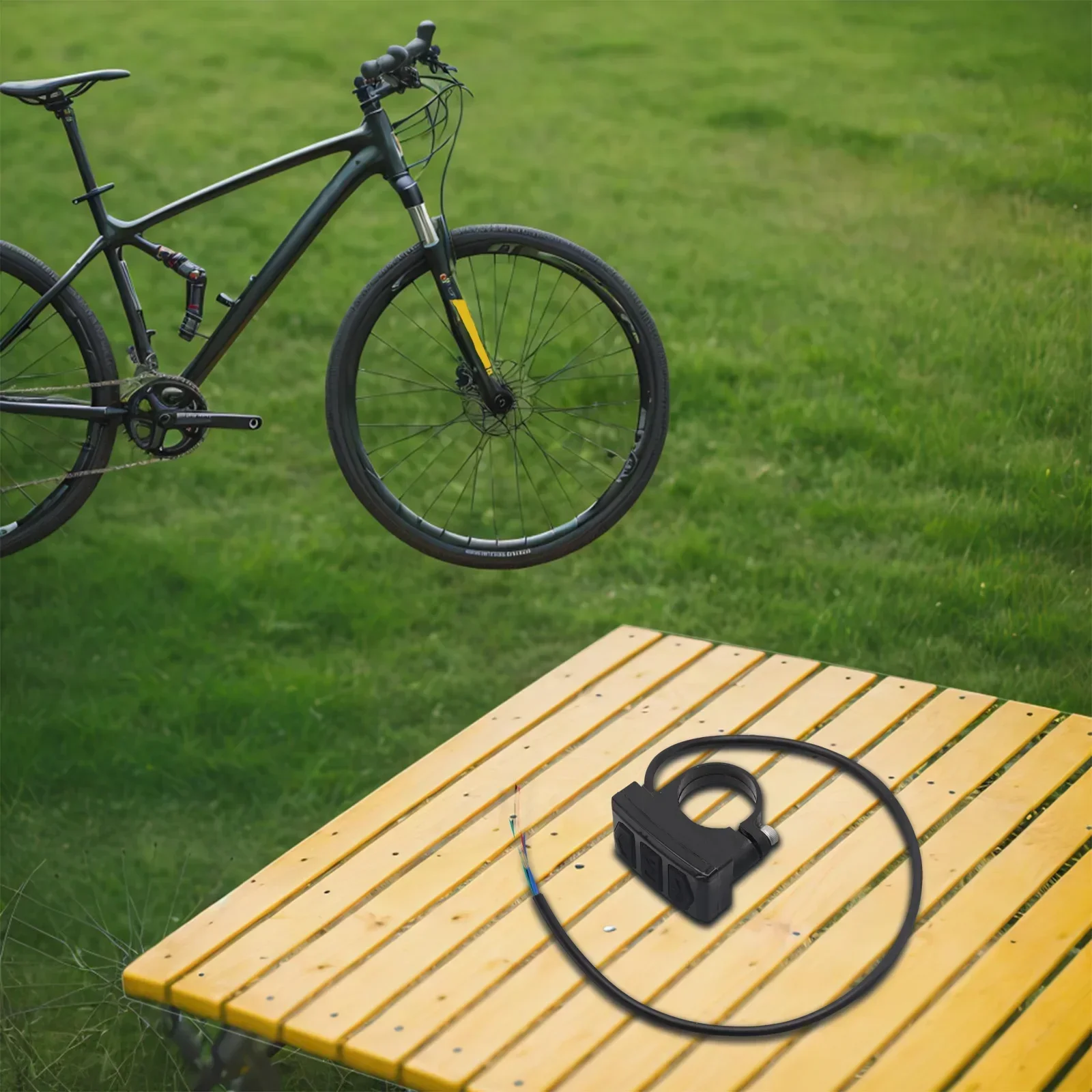 

Cycling Electric Vehicle Instrument Switch Sensor Key LCD Meter ABS Black Instrument Switch Wear Resistant New