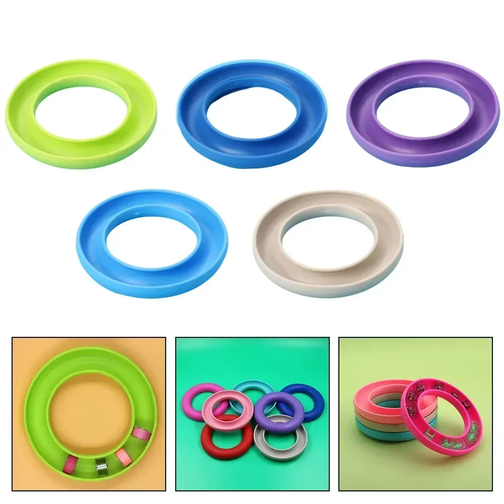 1pc Silicone Bobbin Storage Ring Holder Sewing Tools Bobbin Storage Box Rubber Ring Sewing Needles Handicraft Sewing Accessories