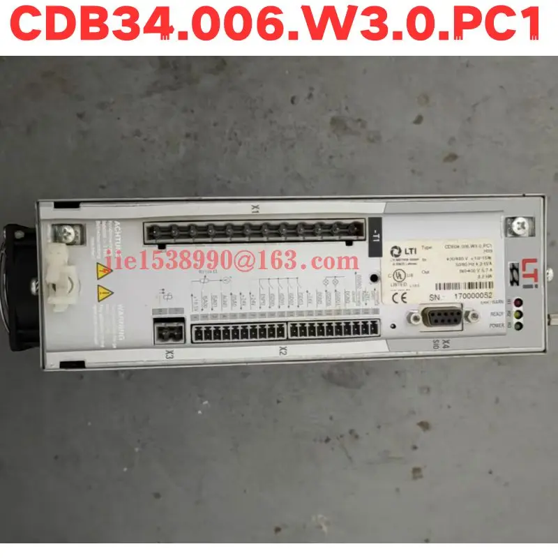 

Used Servo Drives CDB34.006.W3.0.PC1 Normal Function Tested OK