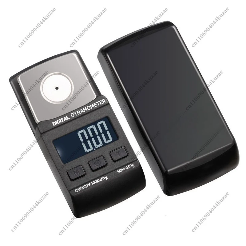 Digital Turntable Stylus Force Meter, 100g/0.01g LP Record Player Needle Gauge with 10g Calibration Weight