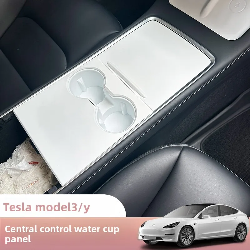 

For Tesla Model 3/Y Central Control Panel Sticker Protective Film Carbon Fiber Sticker Interior Modification Accessories 21-24