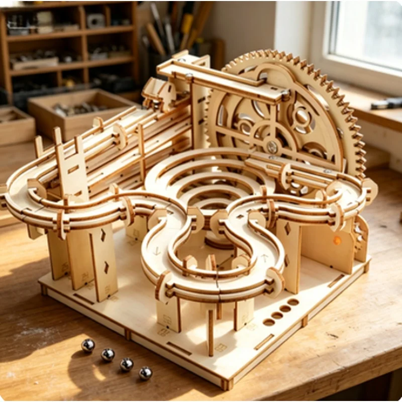 kit-modello-meccanico-fai-da-te-in-legno-per-pista-delle-biglie-puzzle-3d-da-assemblare-con-4-biglie-regalo-per-bambini-e-adulti