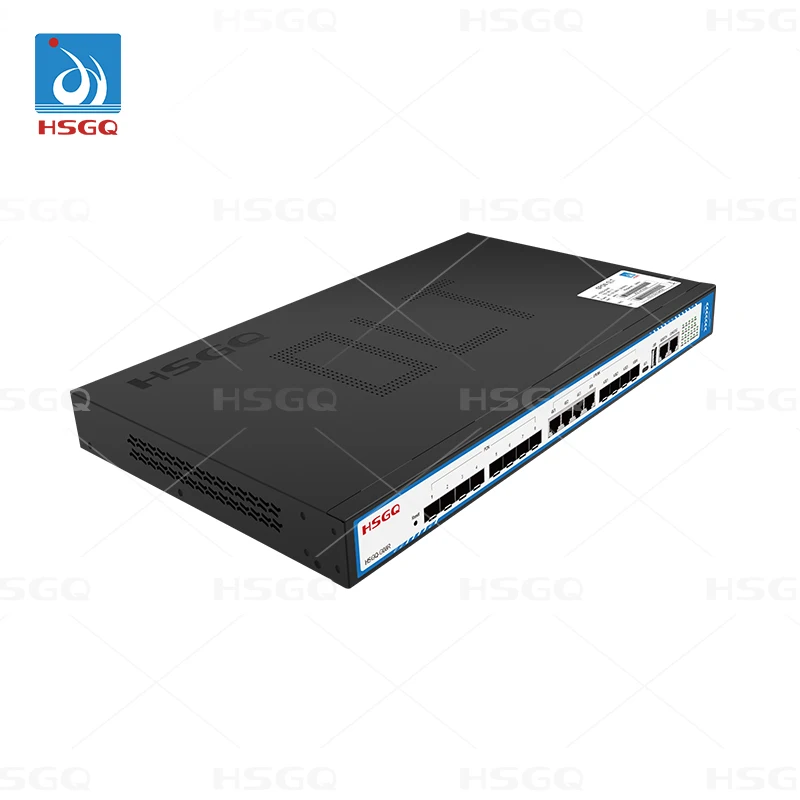 HSGQ-G08R 8 Ports 10GE Gpon Fiber 10G Line Type C Olt SFP+ Uplink Gepon FTTR Optic Network Terminal GPON OLT