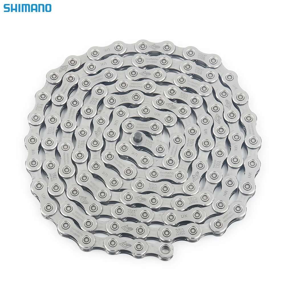 SHIMANO CUES CN-LG500 10/11-speed LINKGLIDE Chain Mountain Bike Chain for U6000 10/11S 11-speed HYPERGLIDE MTB Chain