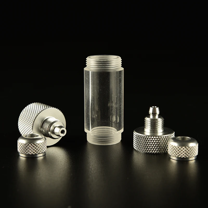 1PCS CO2 Bubble Aquarium Bubble Counter with Check Valve Diffuser Atomizer Reactor