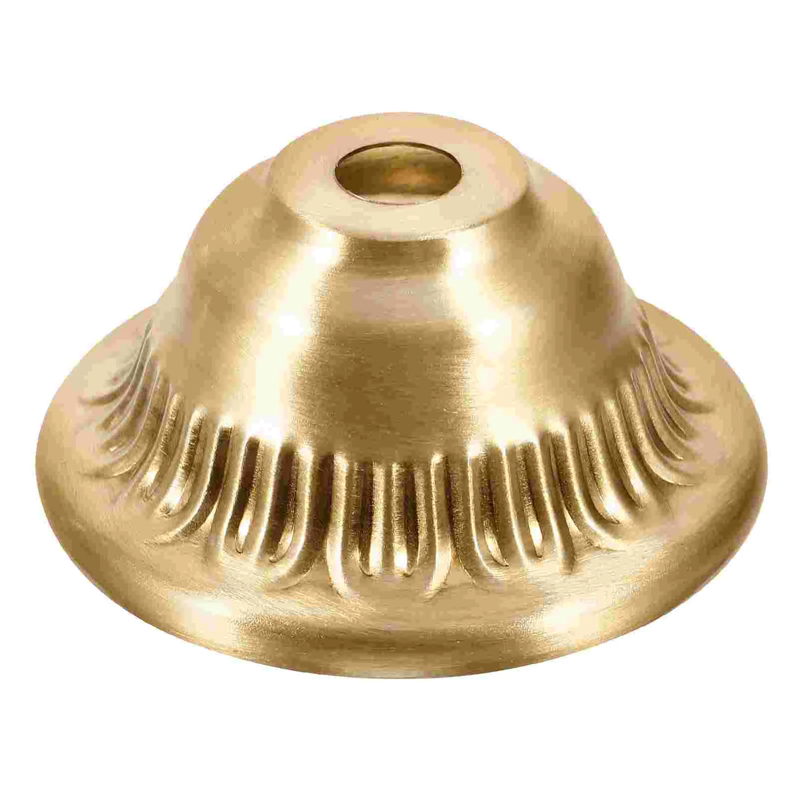 

Copper Lamp Cup Light Base Fitting Ears of Wheat Holder Cups Modern Finial Brass