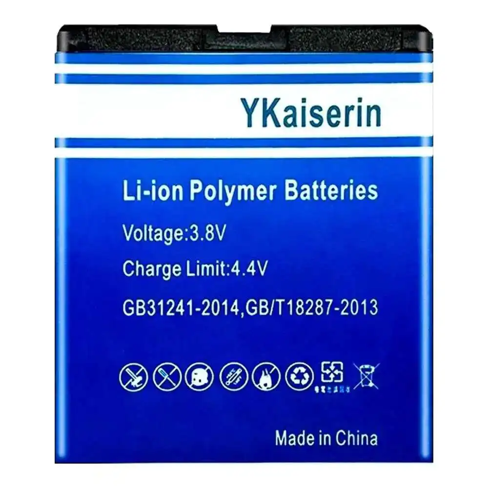 

BL-5K Mobile Phone Battery Reliable Power For Nokia N85 N86 N87 8MP 701 X7 00 C7 BL 5K High Capacity 2800Mah