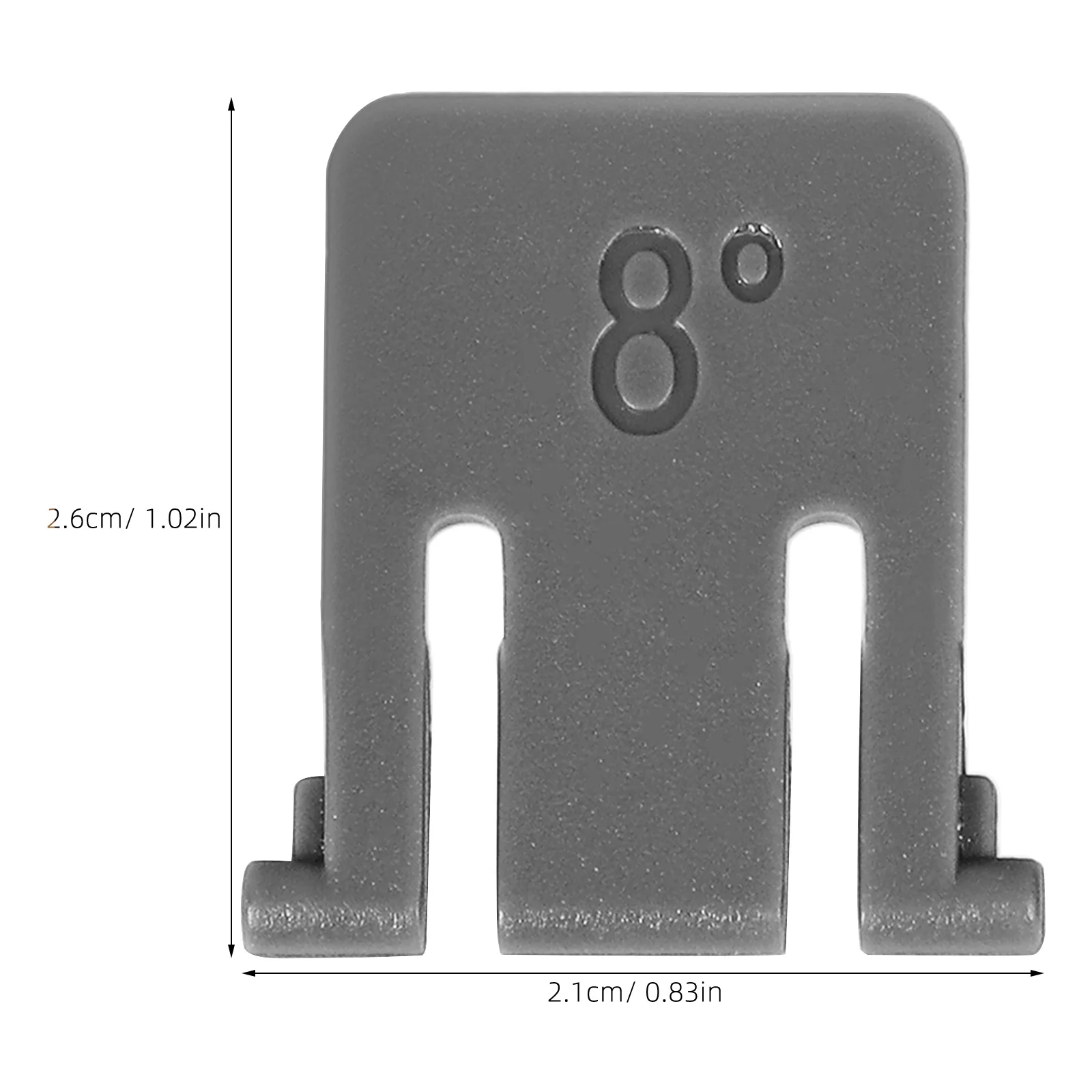 Soporte de pies de teclado Compatible con Logitech K220 K270 K260 K275 K235, pata de teclado ergonómica para reducir la tensión y mejorar, 1 par