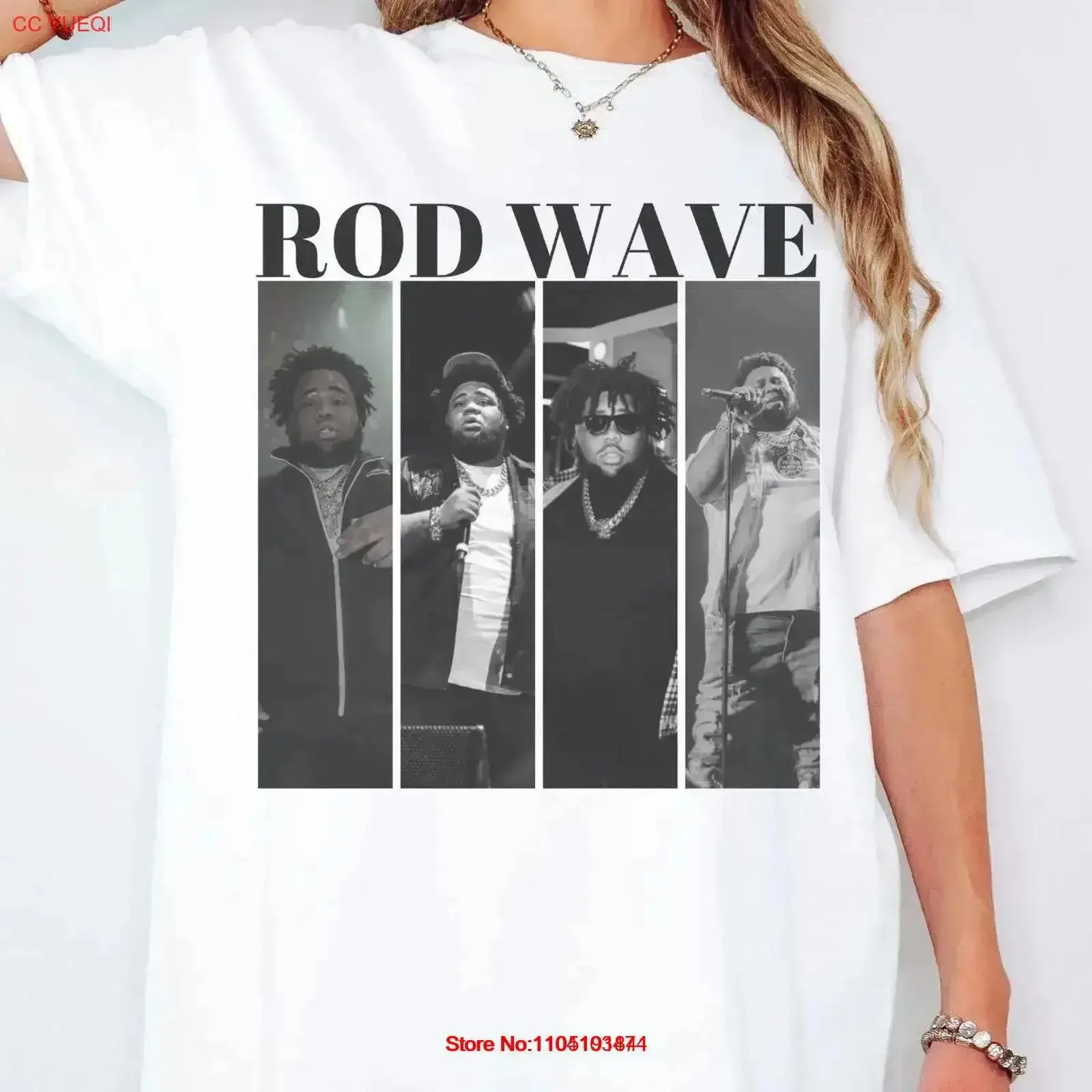 

Ограниченная винтажная футболка Rod Wave для женщин и мужчин, стираная мужская удобная повседневная стильная дышащая универсальная винтажная стираная футболка